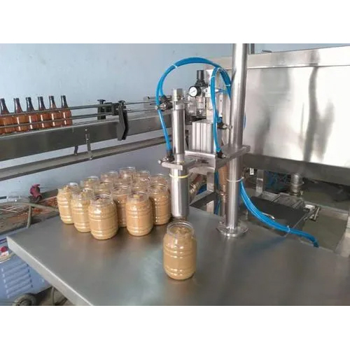 Ginger-Garlic Bottle Filling Machine