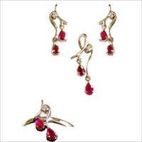 बर्मा रुबी सेट