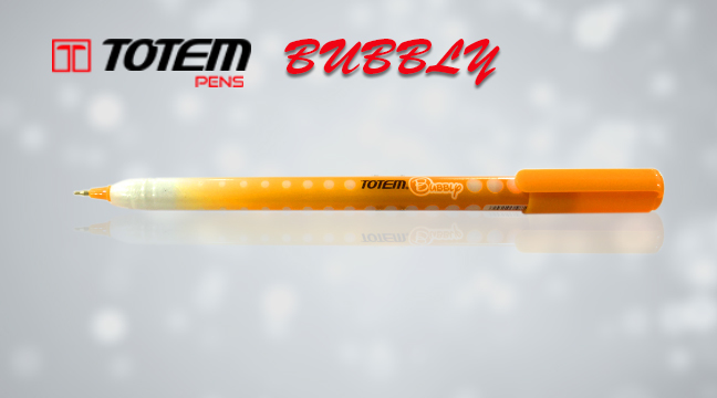 Blue Totem Bubbly Ball Pen