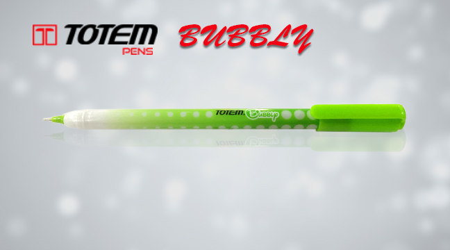 Blue Totem Bubbly Ball Pen