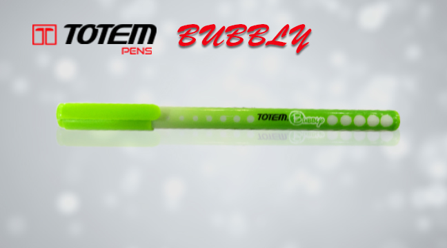 Blue Totem Bubbly Ball Pen