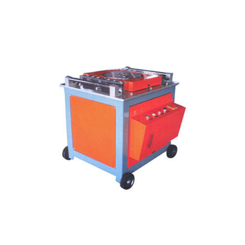 Automatic Bar Bending Machine - Steel, Red Color | High Performance, User-Friendly Operation, Electric Power, Max Bending Radius 0-50 mm
