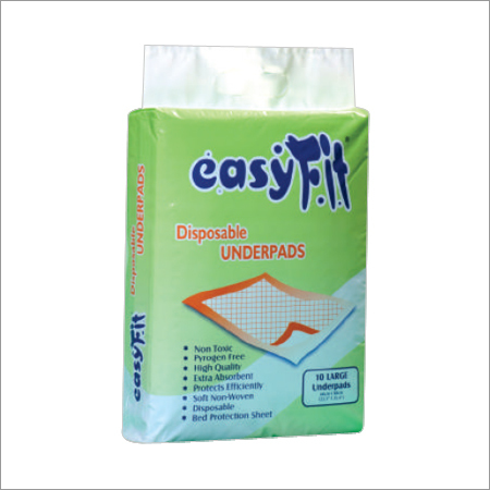 Disposable Underpads - Non-Woven Fabric, Variable Sizes , High Absorbency, Soft Material, Leak Protection, Odor Control, Skin Friendly