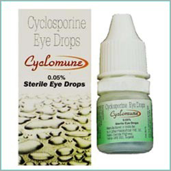 Cyclosporine Drop Age Group: Adult