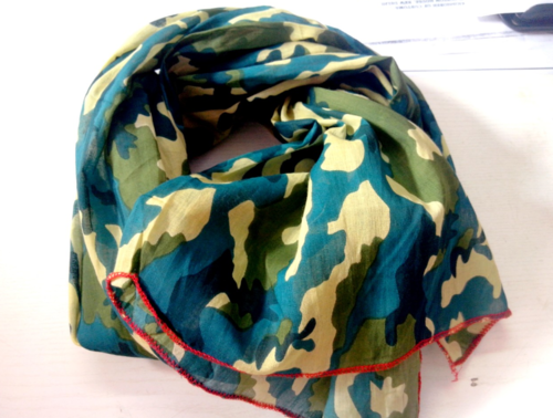 More Than One Turtoise Print Design Scarf