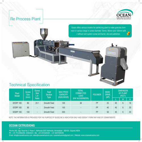 Plastic Extrusion Machine