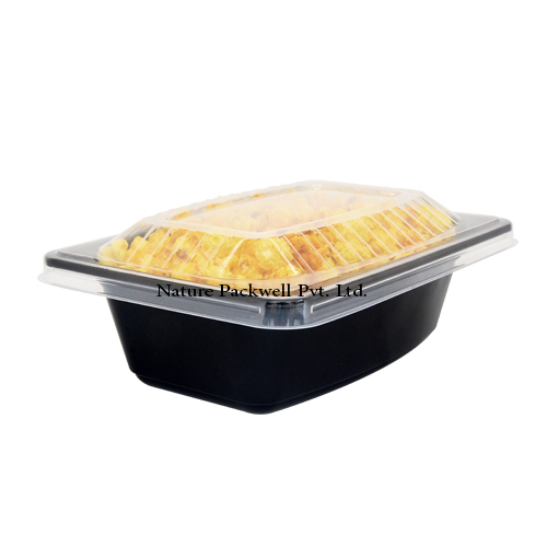 Black Rectangular Container