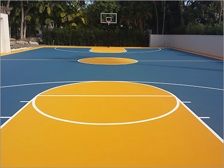 Basketball Court Flooring - High-Durability Polyurethane, Slip-Resistant Surface for Enhanced Performance