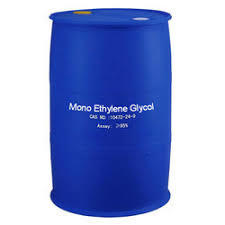 Mono Ethylene Glycol (MEG) - Industrial Grade Liquid, 98% Purity for Industrial & Laboratory Use, Ideal for Lubricants