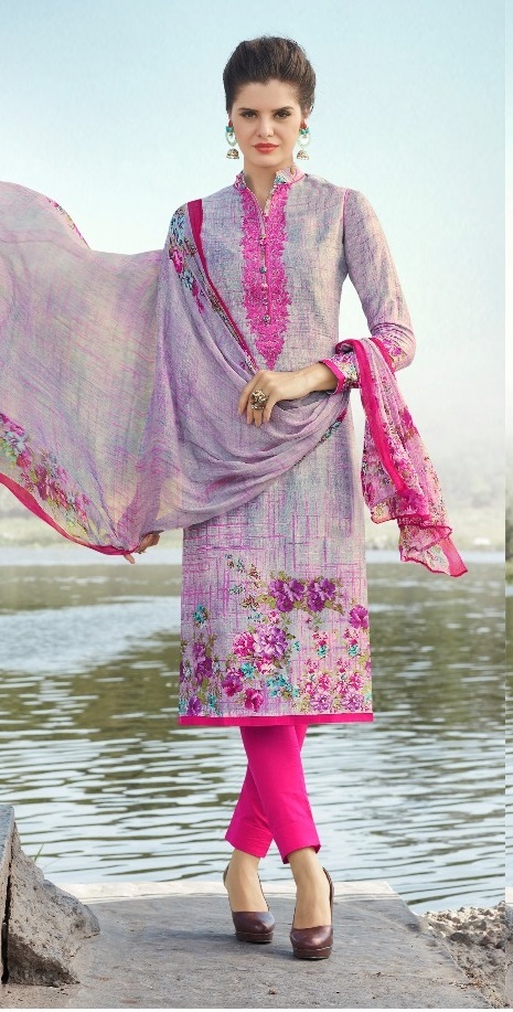 Cotton Straight Suits