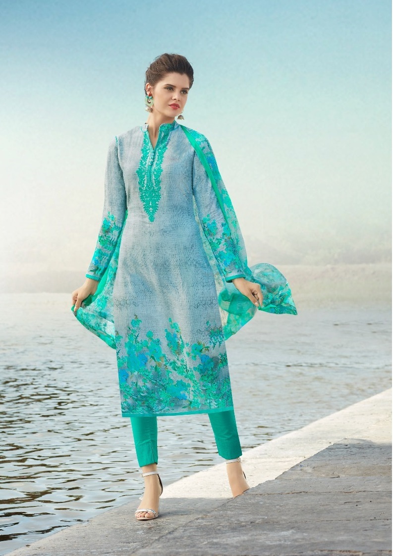 Cotton Straight Suits