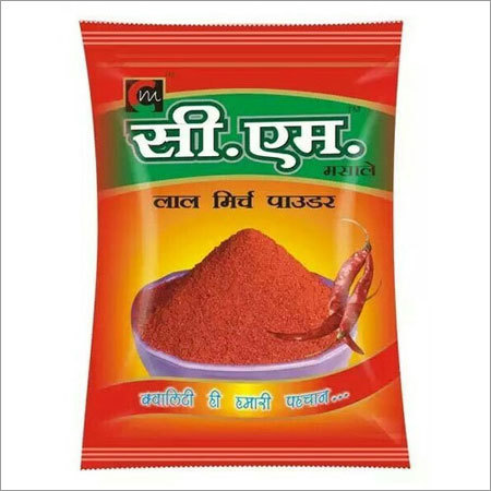 रेड चिली लैमिनेटेड पाउच