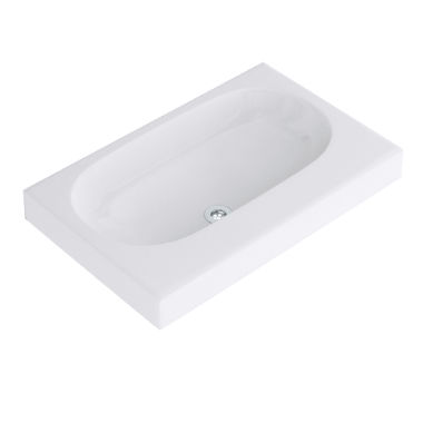 White Counter Top Basin