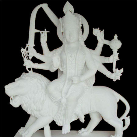 संगमरमर की देवी दुर्गा की मूर्तियाँ