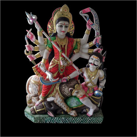 दुर्गा माँ संगमरमर की मूर्ति