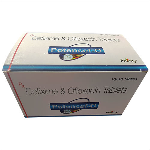Cefixime & Ofloxacin Tablets - 200 mg + 200 mg per Tablet | White to Off-White Film-Coated Tablets for Broad Spectrum Antibiotic Treatment of Bacterial Infections in Adults and Adolescents
