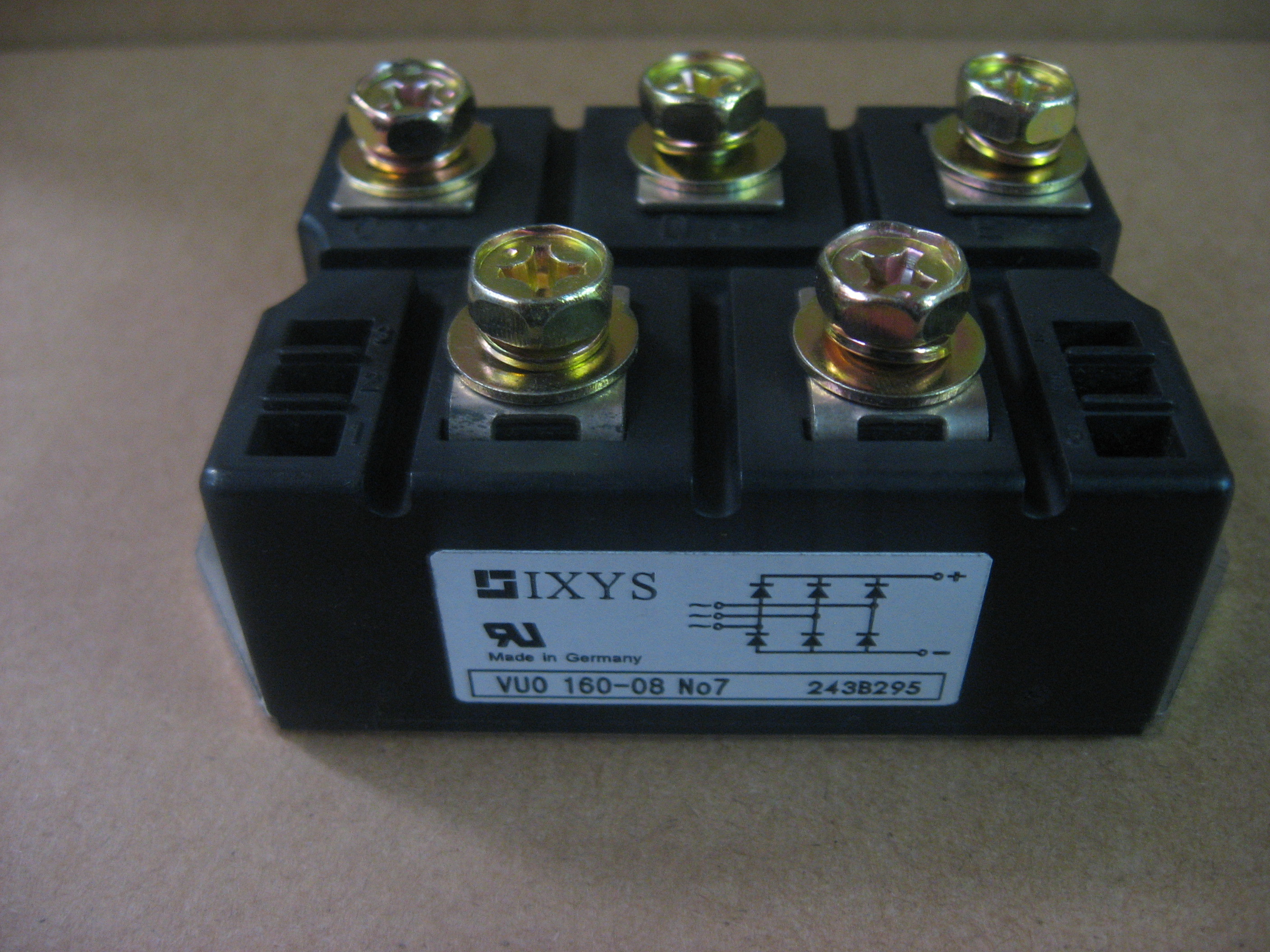 Transistor Igbt Modules Vuo62-12no7 - 1200v, 200a | Over Current Limiting, High Frequency Operation, Excellent Finish, Easy Installation
