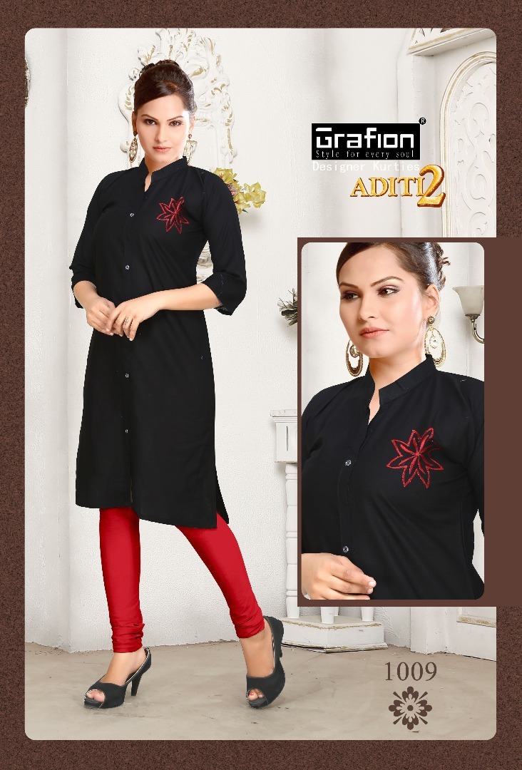 Fancy Cotton Fabric Kurti