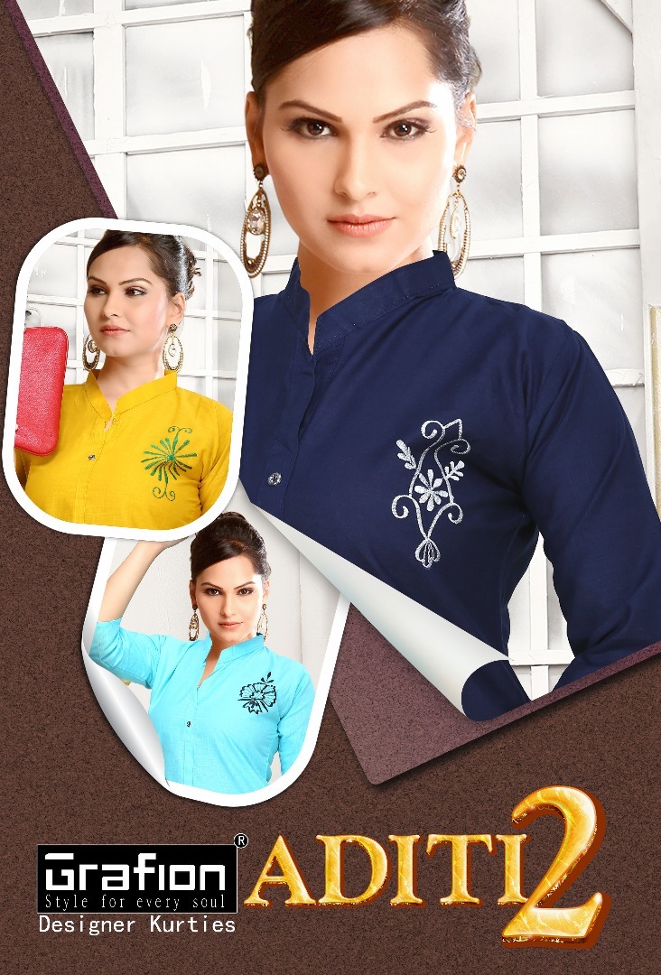 Fancy Cotton Fabric Kurti