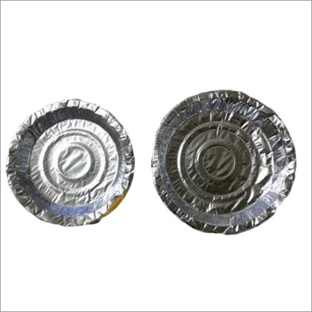 सिल्वर पेपर प्लेट