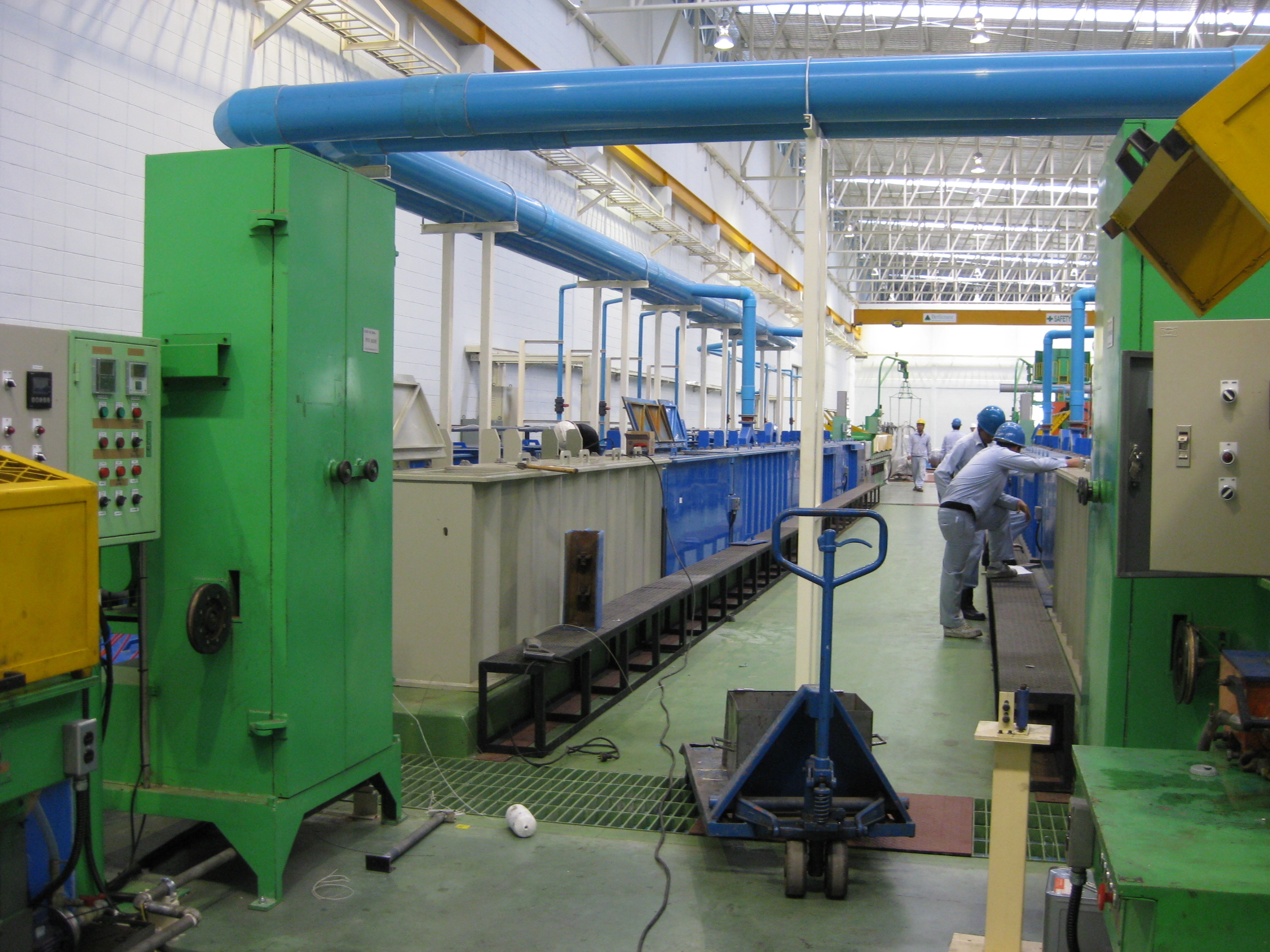 High Speed Single Line Copper Coating System - General Use: Industrial