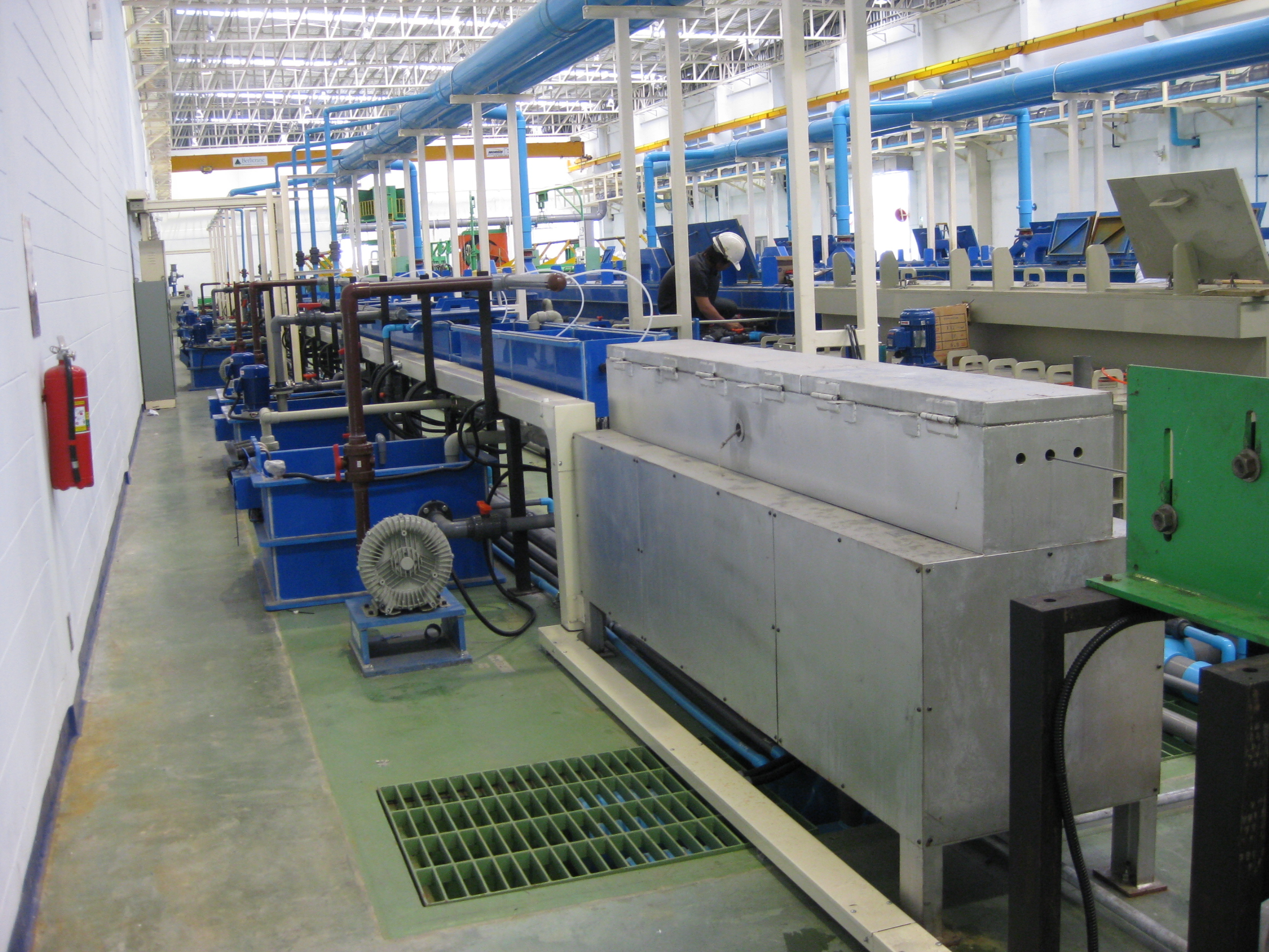 High Speed Single Line Copper Coating System - General Use: Industrial