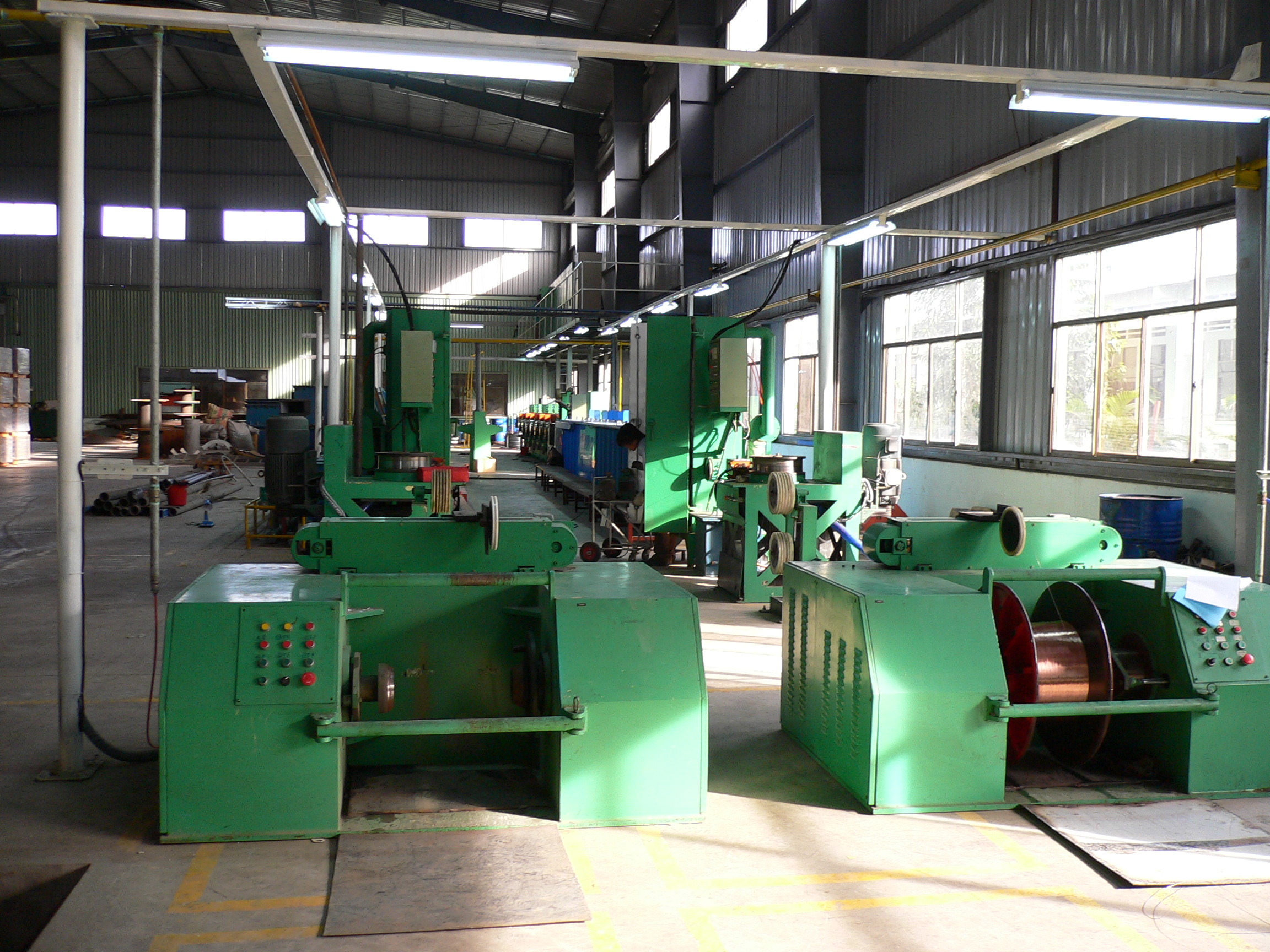 High Speed Single Line Copper Coating System - General Use: Industrial