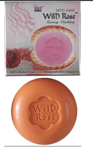 Pink Glp Wild Rose Herbal Bathing Soap