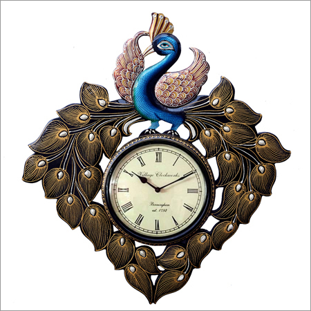 Indian Ethnic Vintage Home Decorative Wall Clock Application: Good Looking