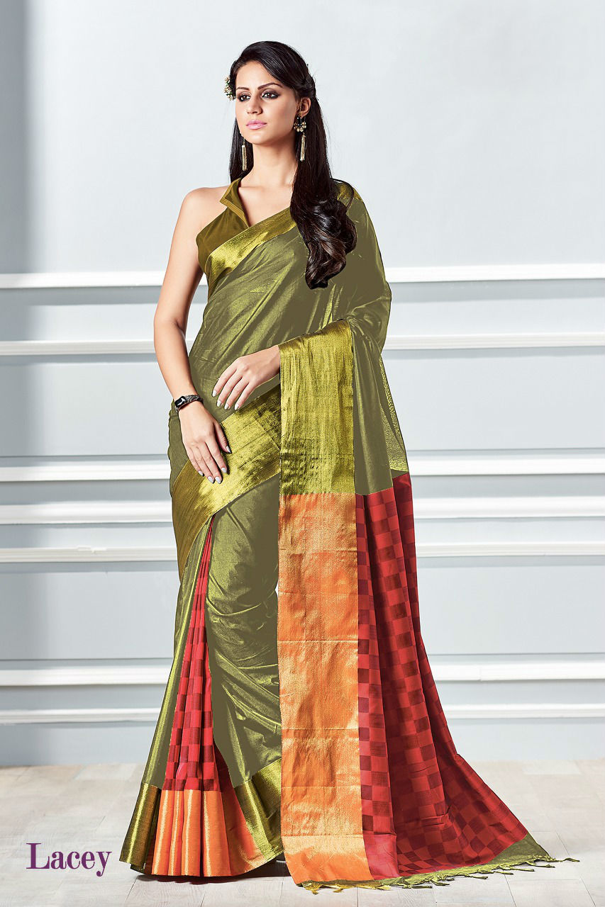 Cotton Online Designer Saree