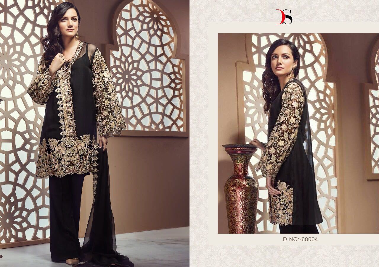 Georgette Fabrics Work Suits