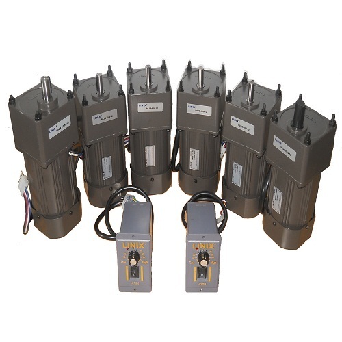 Helical Worm Geared Motor - Dimension (L*w*h): 90x 90 Millimeter (Mm)