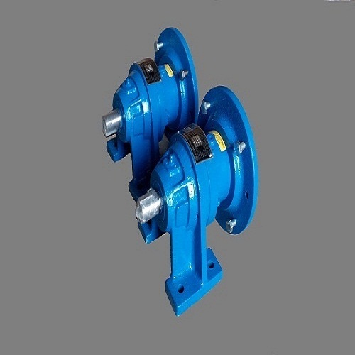 Helical Geared Motor - Aluminium Casing, 0.25 To 2hp, 220/415v, Blue | Rust-free, Long Life, Low Noise, Highly Durable, Accurate Dimensions