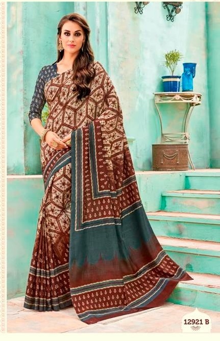 Printed Designers Sarees