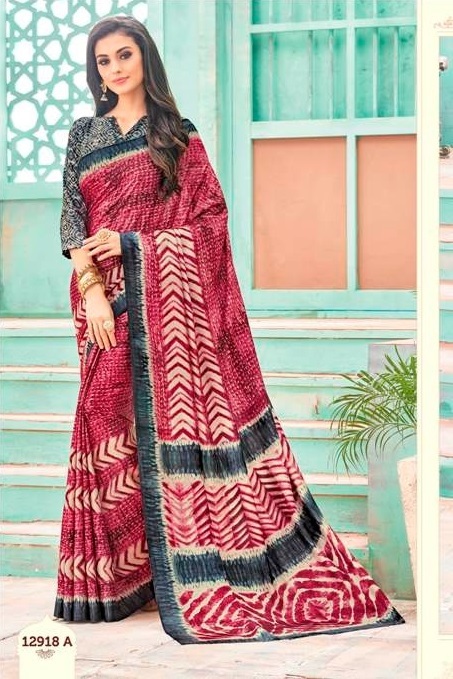 Printed Designers Sarees