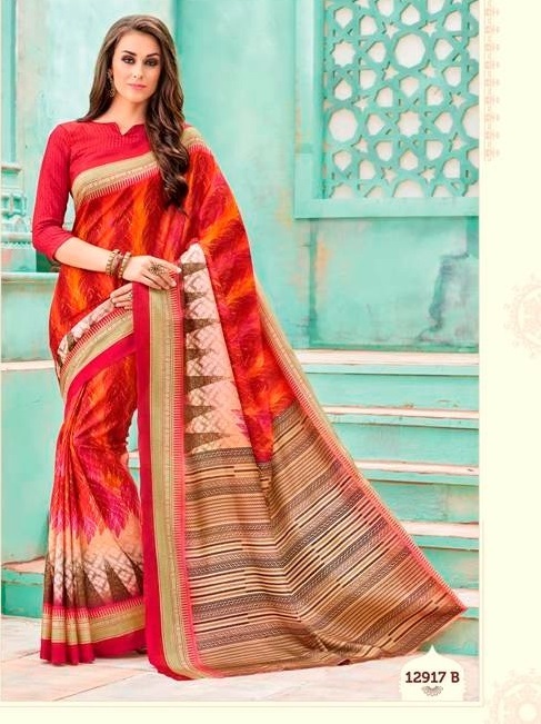 Printed Designers Sarees