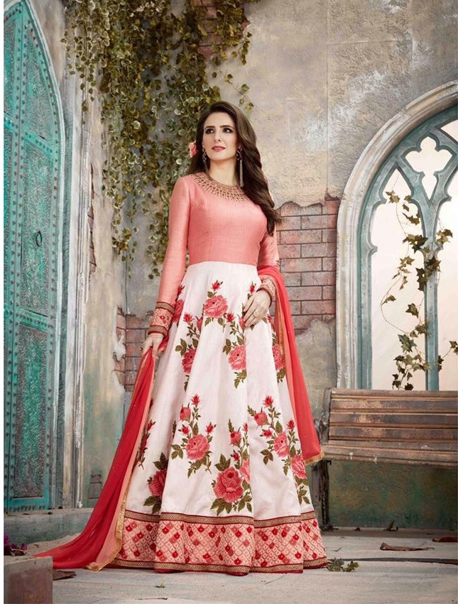 Embroidered Salwar Kameez - Australian Silk/net Top, Japan Crepe Inner, Australian Silk Soft Silk Bottom, Georgette Dupatta | Elegant Design, Comfortable Fit, Intricate Embroidery, Occasion Wear