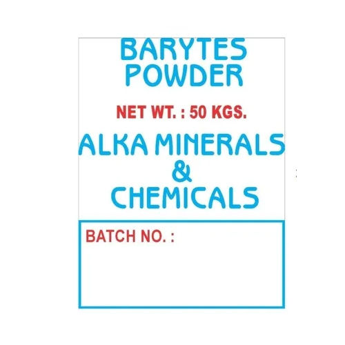 Barytes Powder - Application: Paints