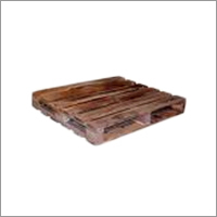 4 Way Double Deck Non Reversible Wooden Pallet