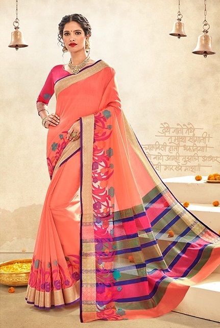 Cotton Festive Sarees