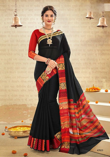 Cotton Festive Sarees