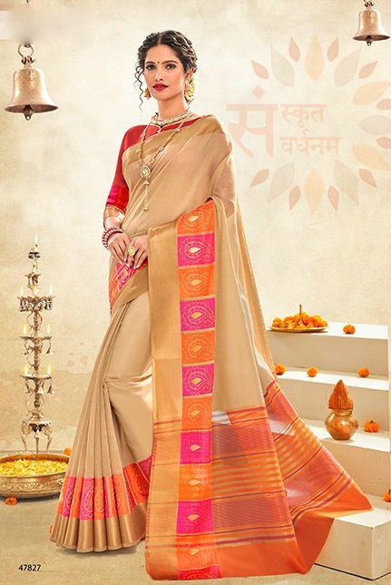 Cotton Festive Sarees