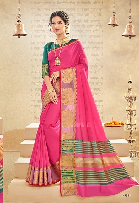 Cotton Festive Sarees