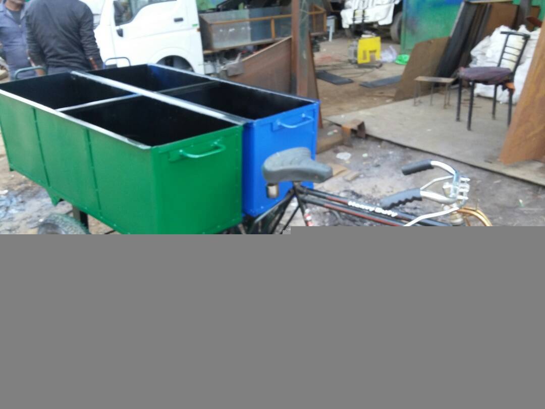 Tri Cycle Dustbin