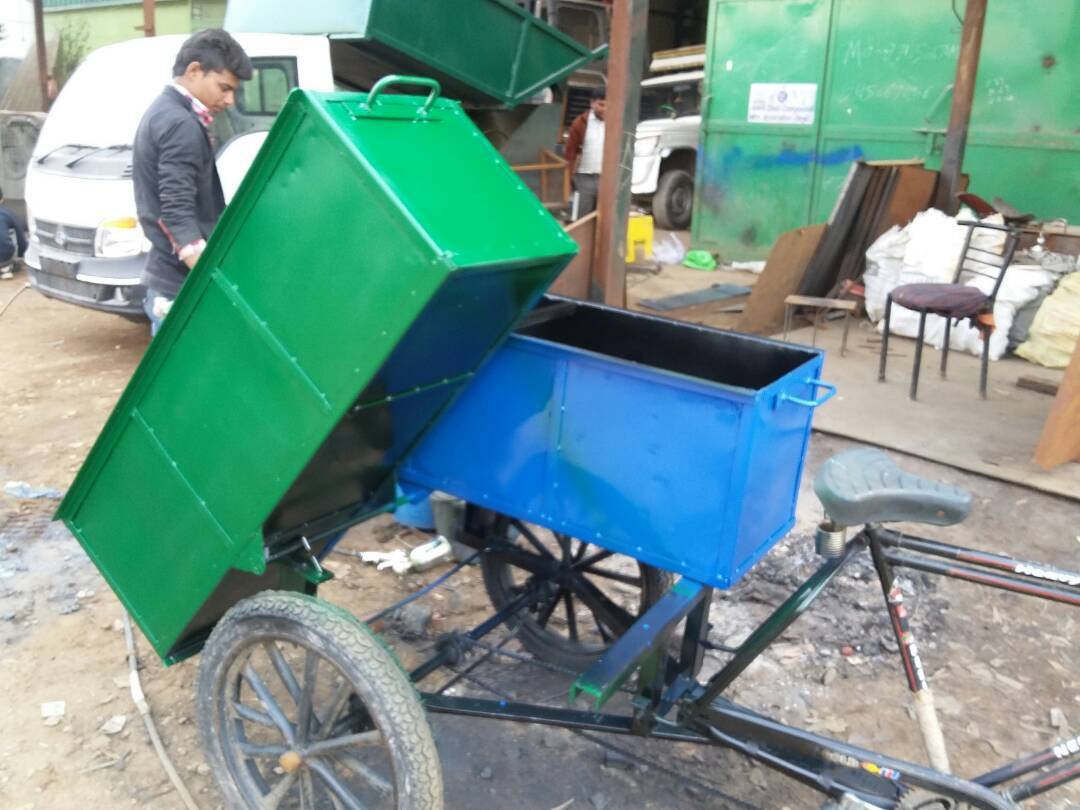 Tri Cycle Dustbin