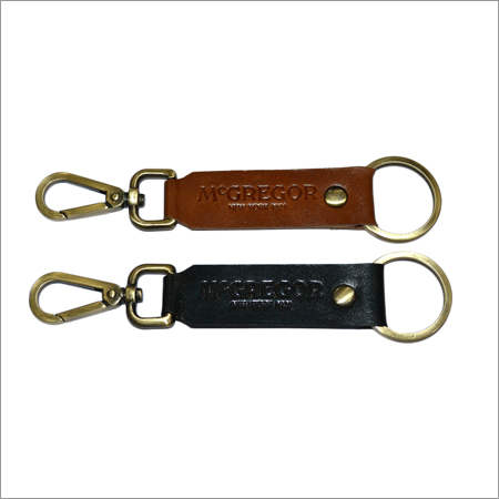 चमड़े की चाबी की链