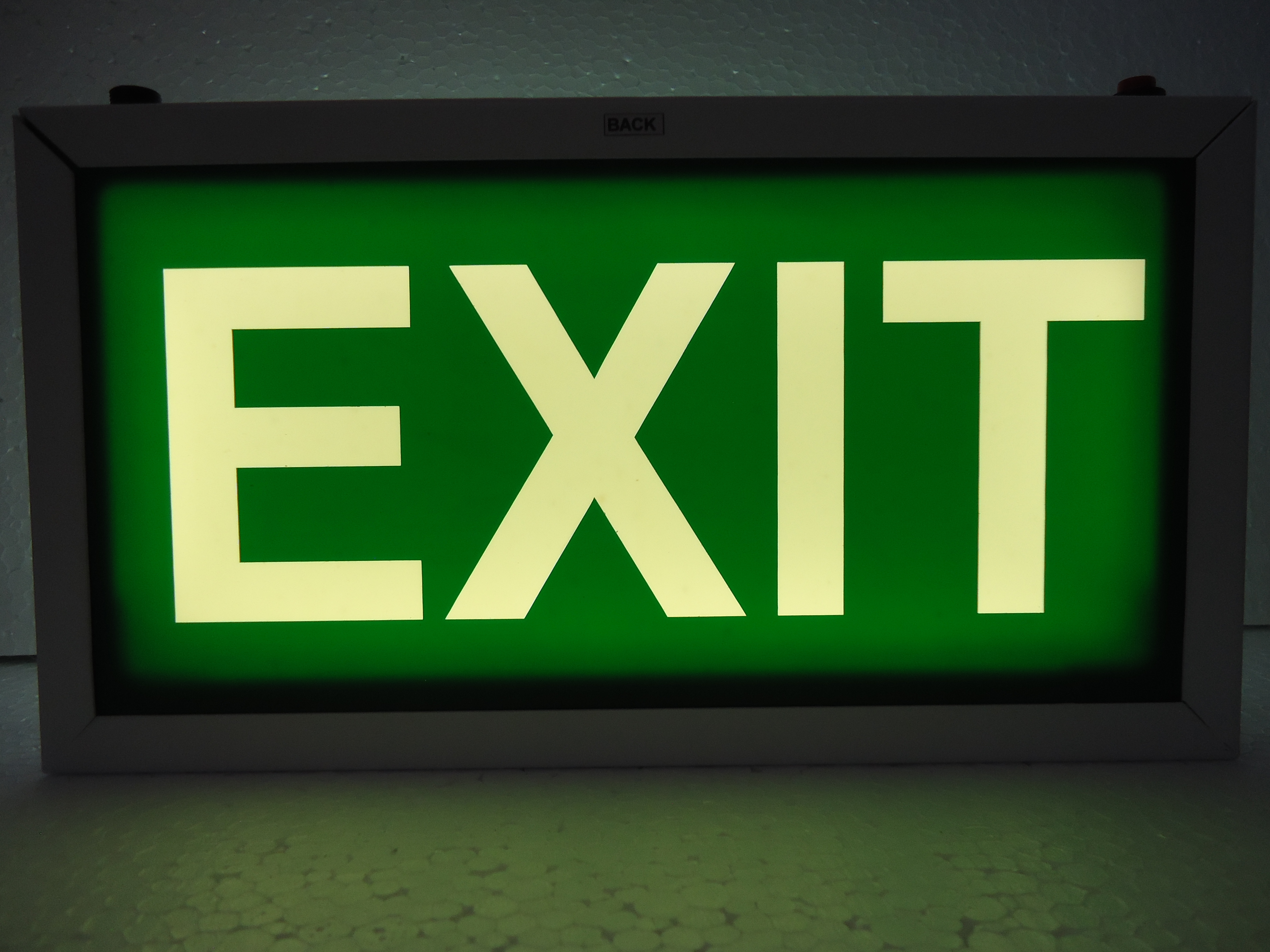 Emergency Exit Signs
