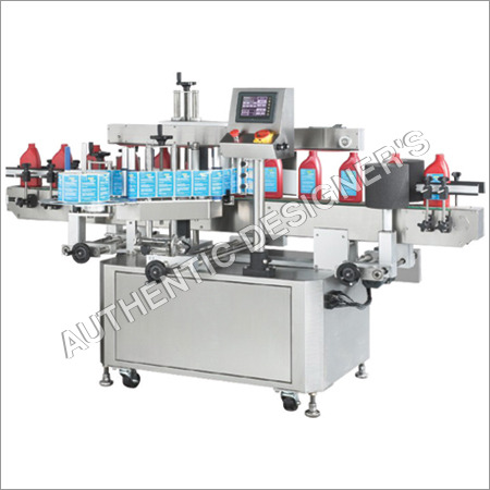 स्वचालित फ्लैट बोतल लेबलिंग मशीन