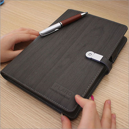 Business Notebook With Powerbank