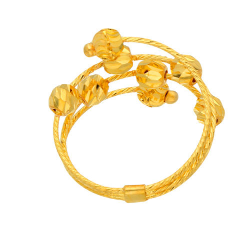Adira Ring - 18k Yellow Gold, 2.720 Grams | Laser Crafted, Lightweight, Wearable For Anniversary, Engagement, Gift, Party, And Wedding